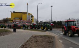 Rolnicy na ulicach Działdowa – ponad 200 ciągników