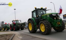 Rolnicy na ulicach Działdowa – ponad 200 ciągników