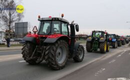 Rolnicy na ulicach Działdowa – ponad 200 ciągników