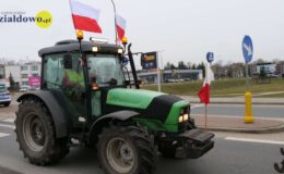 Rolnicy na ulicach Działdowa – ponad 200 ciągników