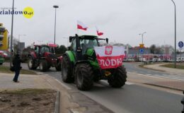Rolnicy na ulicach Działdowa – ponad 200 ciągników