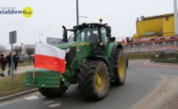 Rolnicy na ulicach Działdowa – ponad 200 ciągników