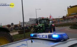 Rolnicy na ulicach Działdowa – ponad 200 ciągników