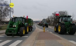 Rolnicy na ulicach Działdowa – ponad 200 ciągników
