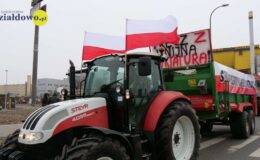 Rolnicy na ulicach Działdowa – ponad 200 ciągników