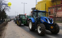 Rolnicy na ulicach Działdowa – ponad 200 ciągników