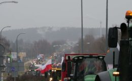 Rolnicy na ulicach Działdowa – ponad 200 ciągników