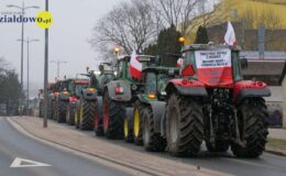 Rolnicy na ulicach Działdowa – ponad 200 ciągników