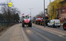 Rolnicy na ulicach Działdowa – ponad 200 ciągników