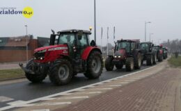 Rolnicy na ulicach Działdowa – ponad 200 ciągników