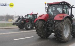 Rolnicy na ulicach Działdowa – ponad 200 ciągników