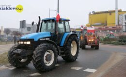 Rolnicy na ulicach Działdowa – ponad 200 ciągników