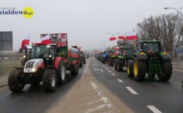 Rolnicy na ulicach Działdowa – ponad 200 ciągników
