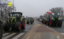 Rolnicy na ulicach Działdowa – ponad 200 ciągników