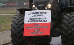 Rolnicy na ulicach Działdowa – ponad 200 ciągników