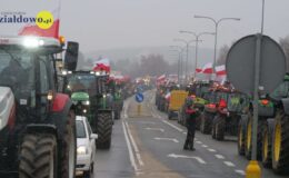 Rolnicy na ulicach Działdowa – ponad 200 ciągników
