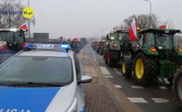 Rolnicy na ulicach Działdowa – ponad 200 ciągników