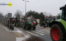 Rolnicy na ulicach Działdowa – ponad 200 ciągników