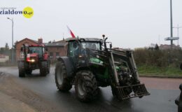 Rolnicy na ulicach Działdowa – ponad 200 ciągników