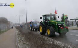 Rolnicy na ulicach Działdowa – ponad 200 ciągników
