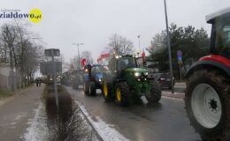 Rolnicy na ulicach Działdowa – ponad 200 ciągników