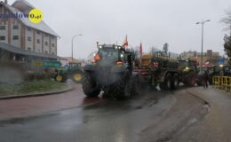 Rolnicy na ulicach Działdowa – ponad 200 ciągników
