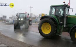 Rolnicy na ulicach Działdowa – ponad 200 ciągników
