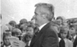 Jerzy Smolicz, fotografia z kroniki szkolnej SP nr 3