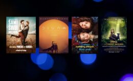 plakaty filmowe takich filmów jak: „Sami swoi. Początek”, „Diuna: Część druga”, “Cudowny Chłopak. Biały ptak", “Emma i czarny jaguar”