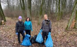 Po bieganiu było sprzątanie – 279. parkrun Działdowo