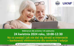 plakat promujący webinarium