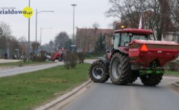 Tak wygląda Strajk Rolników w Działdowie – środa 20 marca