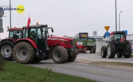 Tak wygląda Strajk Rolników w Działdowie – środa 20 marca