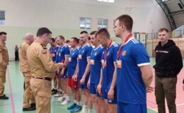Finał XXIV mistrzostw woj. warmińsko-mazurskiego strażaków PSP w piłce siatkowej