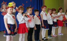 Przedszkolaki tym razem patriotycznie