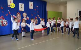 Przedszkolaki tym razem patriotycznie