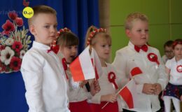 Przedszkolaki tym razem patriotycznie
