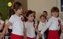 Przedszkolaki tym razem patriotycznie