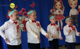 Przedszkolaki tym razem patriotycznie