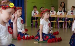 Przedszkolaki tym razem patriotycznie