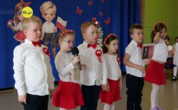 Przedszkolaki tym razem patriotycznie