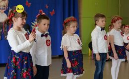 Przedszkolaki tym razem patriotycznie