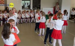 Przedszkolaki tym razem patriotycznie