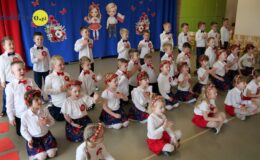 Przedszkolaki tym razem patriotycznie