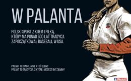 plakat informujący o wydarzeniu - nauce, treningu, miniturnieju palanta
