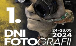 plakat informujący o wydarzeniu - I Dni Fotografii w Działdowie,