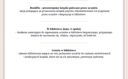 Biblioteka Szkoły Podstawowej nr 2 – Dobre miejsce dla człowieka