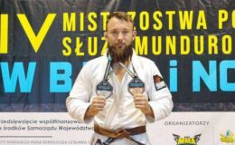 st. post. Michał Juszczyk z Komendy Powiatowej Policji w Działdowie