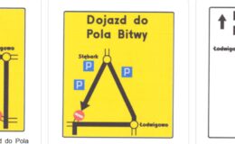 grafika przedstawia dojazd do Pola Bitwy pod Grunwaldem