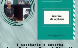 plakat informujący o promocji tomiku poezji Anny Barbary Czuraj-Struzik